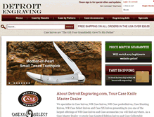 Tablet Screenshot of detroitengraving.com
